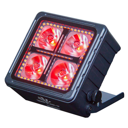 Clutch QUAD BLAST-IP 4x 12W RGBWA+UV LED Indoor/Outdoor Uplight