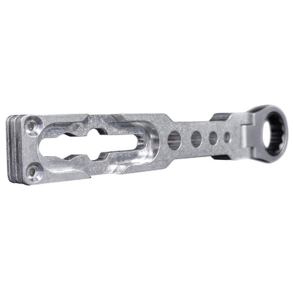 Clutch RIGGER-WRENCH Utility Ratchet Tool for M12 Nut and Wing Nut