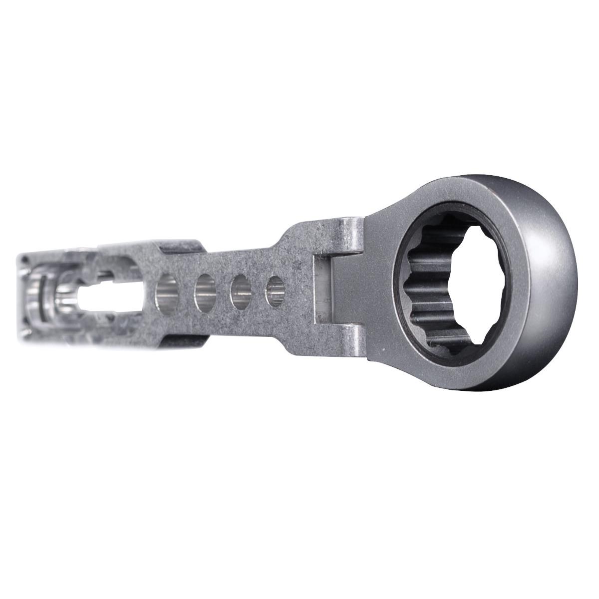 Clutch RIGGER-WRENCH Utility Ratchet Tool for M12 Nut and Wing Nut