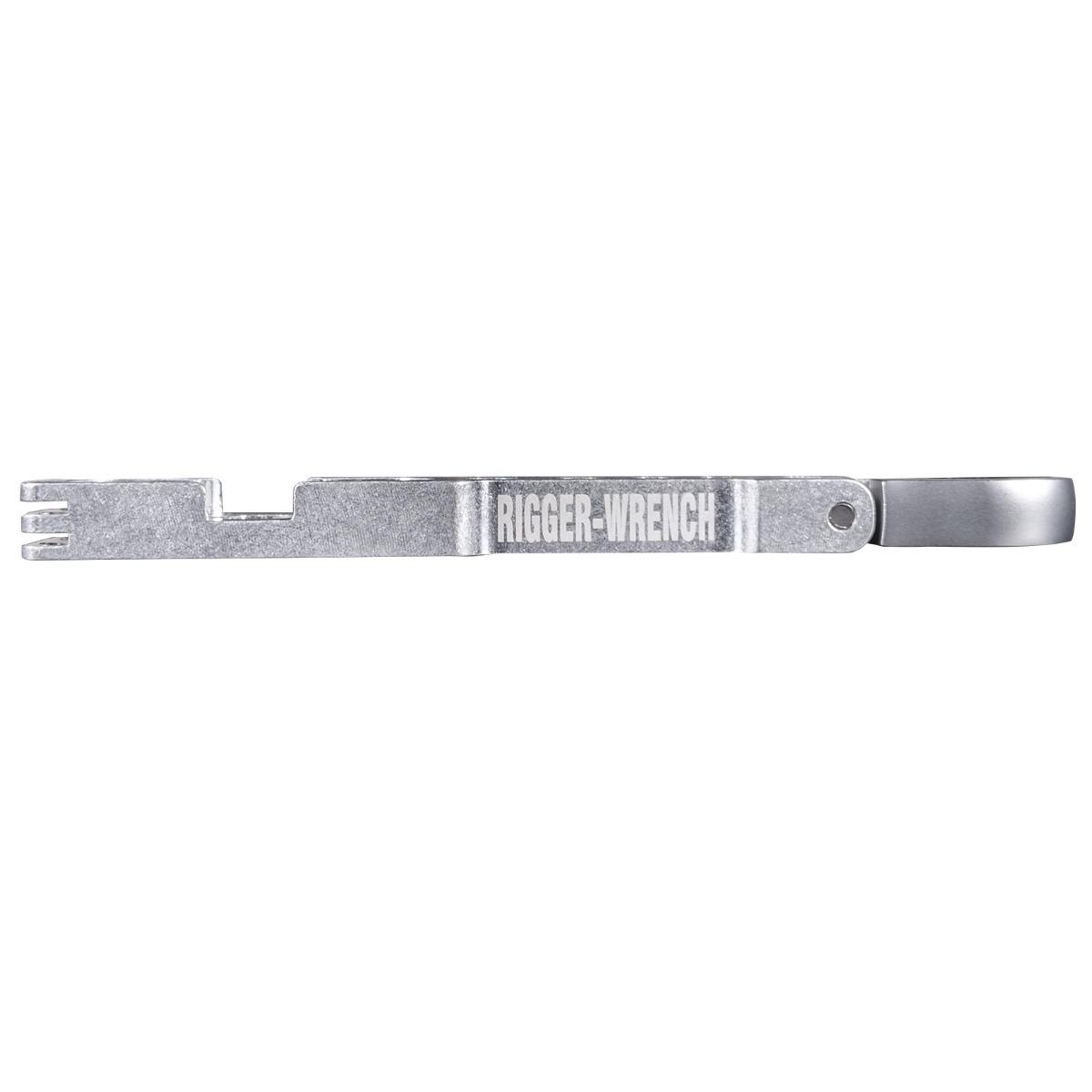 Clutch RIGGER-WRENCH Utility Ratchet Tool for M12 Nut and Wing Nut