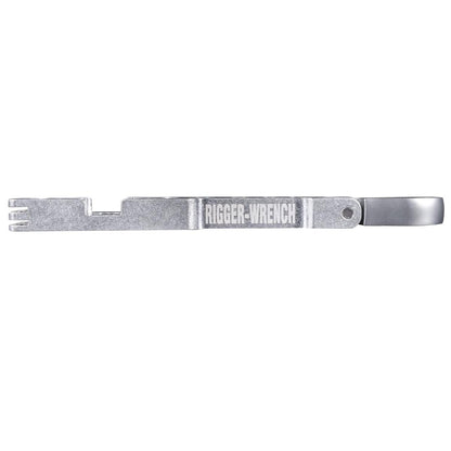 Clutch RIGGER-WRENCH Utility Ratchet Tool for M12 Nut and Wing Nut