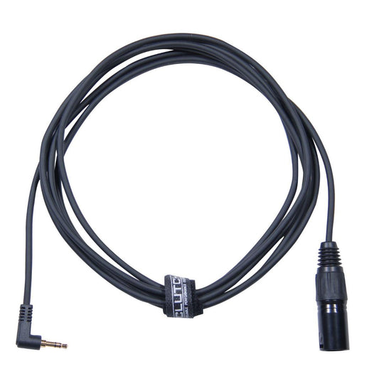Clutch Right Angle 3.5mm to XLR Male 10ft Cable