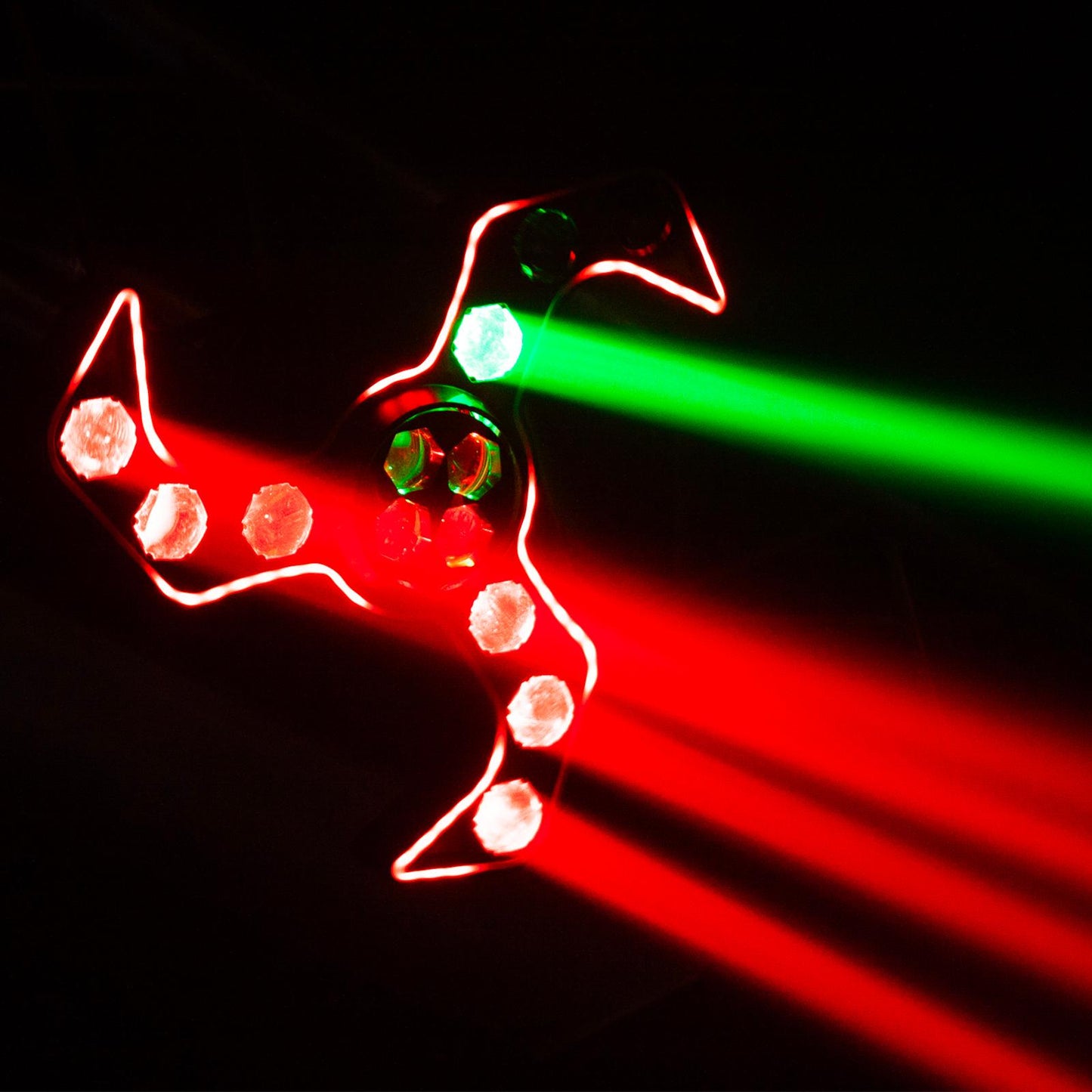 Clutch SPIN-BLADE RGBW LED Motion Strobe Effect Light Fixture