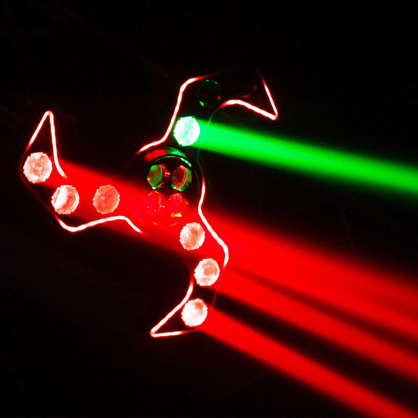 Clutch SPIN-BLADE RGBW LED Motion Strobe Effect Light Fixture