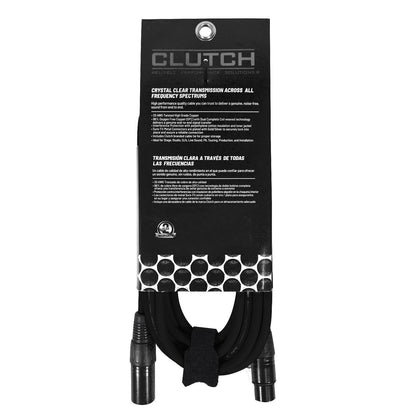 Clutch Sure-Fit 10' XLR Female to XLR Male Microphone / Speaker Cable