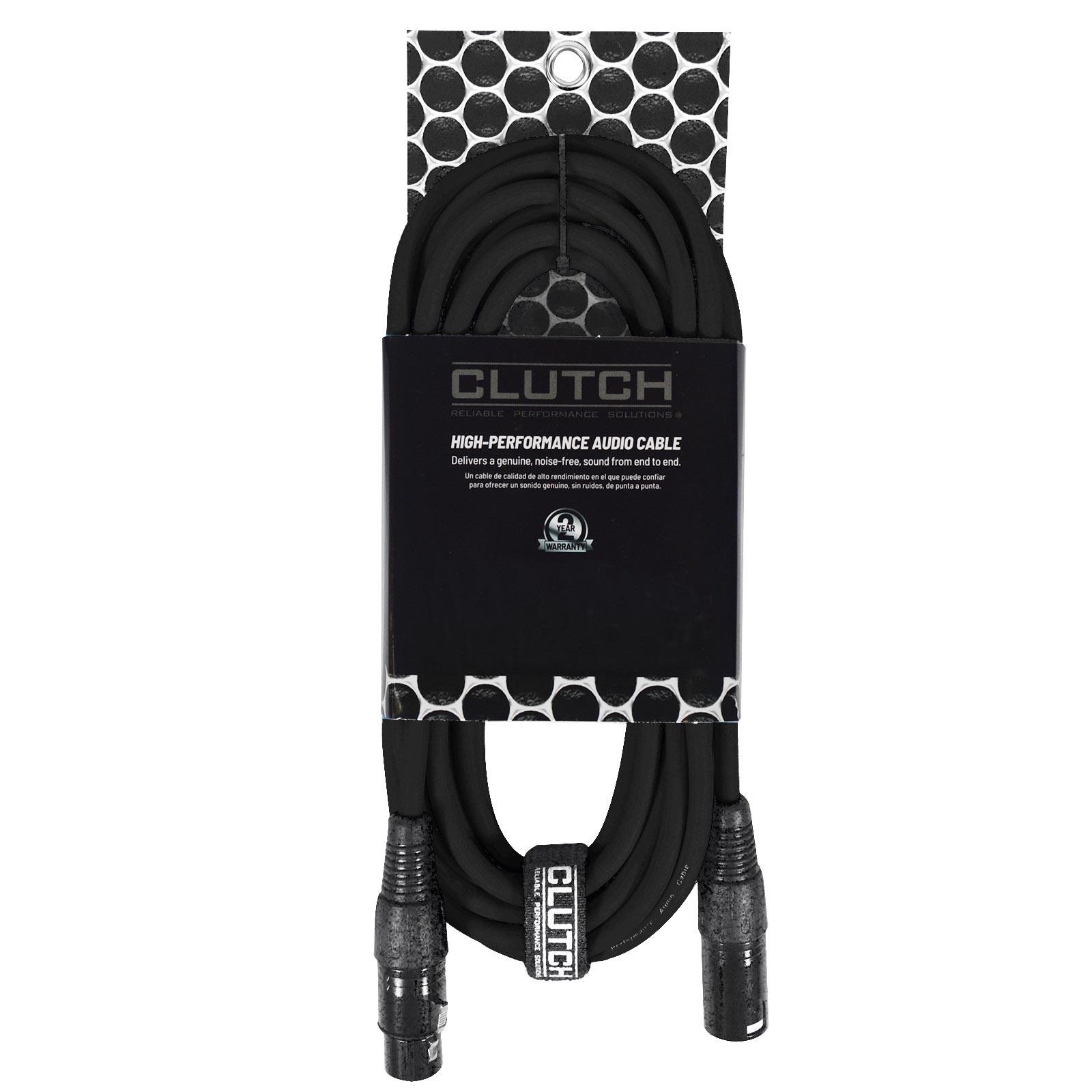 Clutch Sure-Fit  20' XLR Female to XLR Male Microphone / Speaker Cable