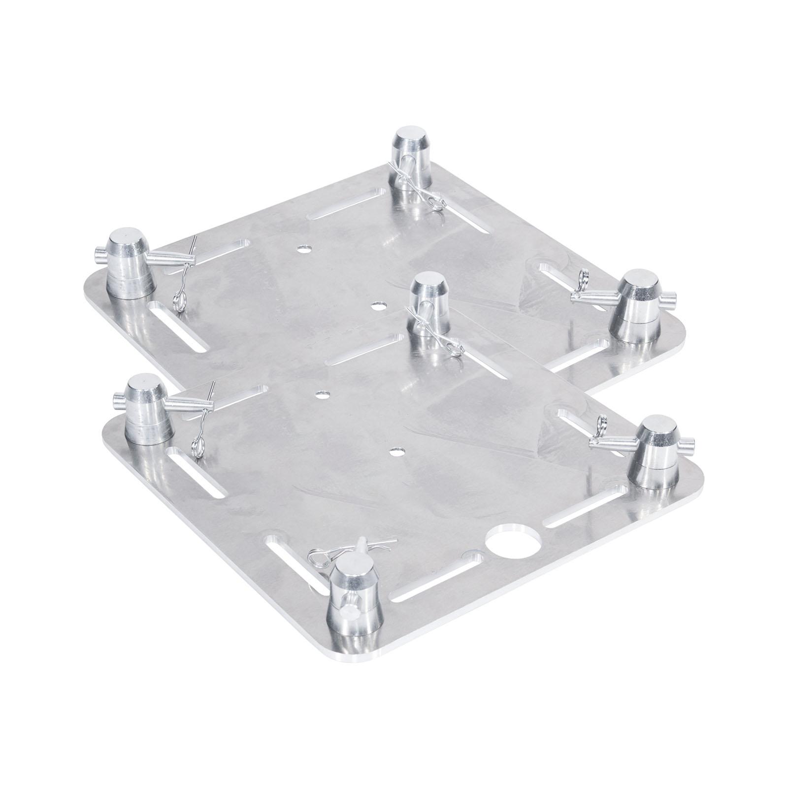 Clutch TB1-BP1212PAIR TRUSSBOXone 12" Aluminum Square Base Plate Pair