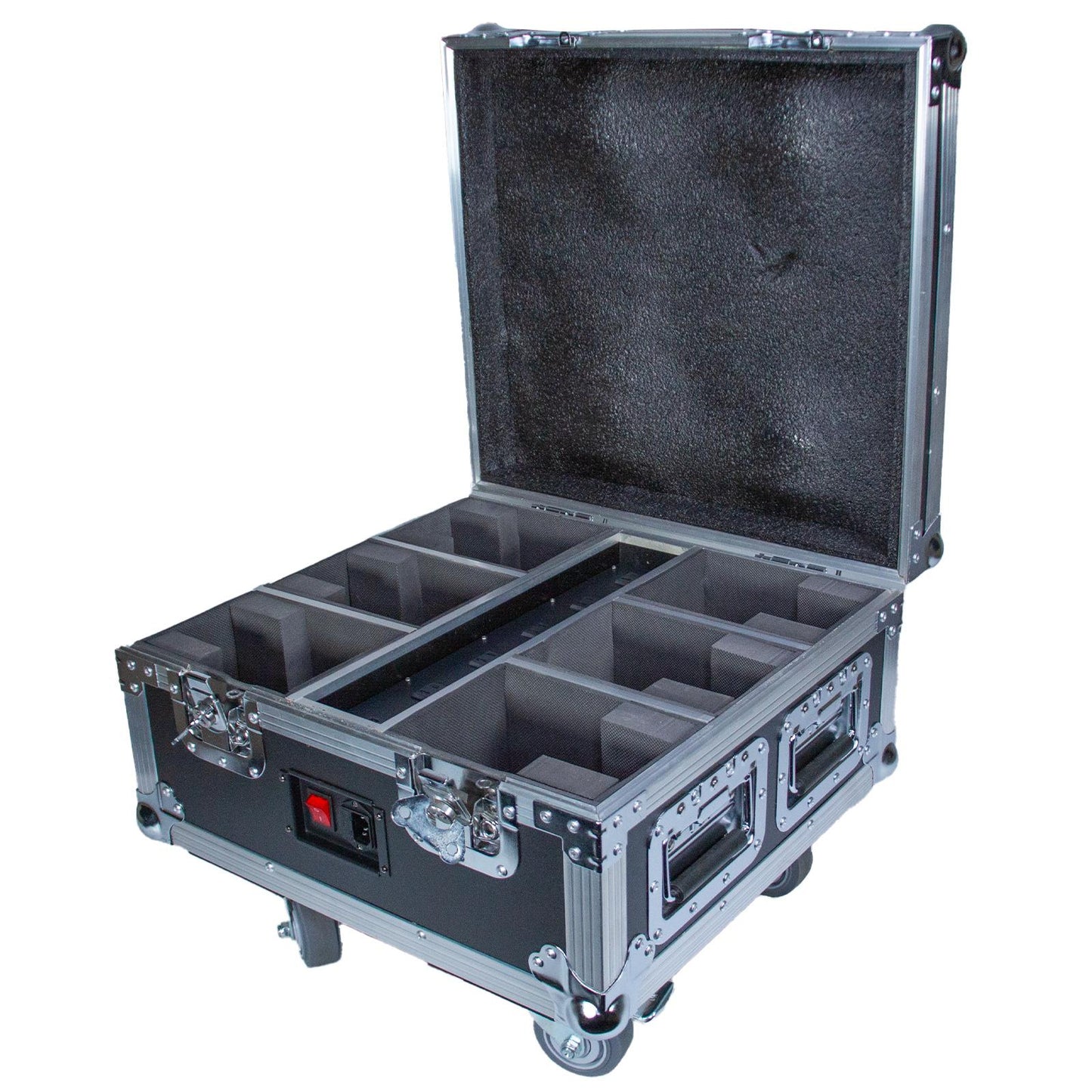 Clutch WEDGEBLAST-6CASE Road Case with Wheels for up to 6x WEDGE BLAST
