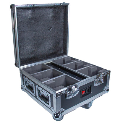 Clutch WEDGEBLAST-6CASE Road Case with Wheels for up to 6x WEDGE BLAST