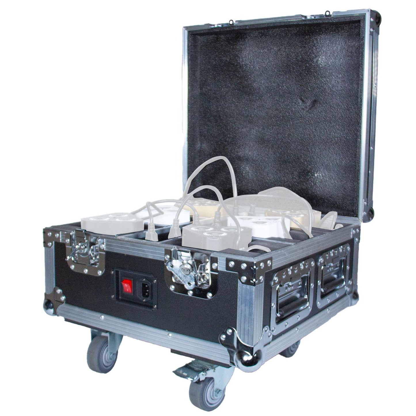 Clutch WEDGEBLAST-6CASE Road Case with Wheels for up to 6x WEDGE BLAST
