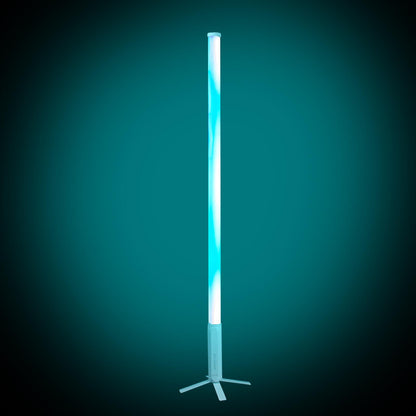 DJ Stage Party LED Tube Effect Accent Lights 4-Pack w Travel Cases & Remote White