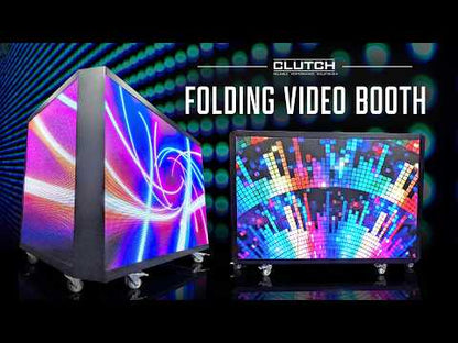 Clutch CL-VBOOTH391FLD Folding LED Video Booth w/Novastar TB40 with Case Package