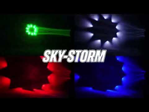 Clutch SKY-STORM 300W RGBW LED Moving Head Motion Beam Light Fixture