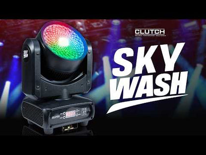 Clutch SKY-WASH 150W RGBW LED Moving Head Motion Wash Light Fixture