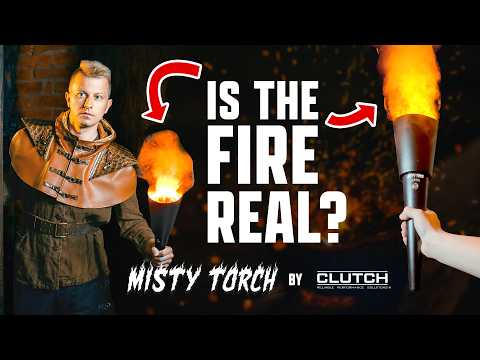 Clutch CL-MISTY-TORCH Rechargeable Water Mist Simulated Flame Torch