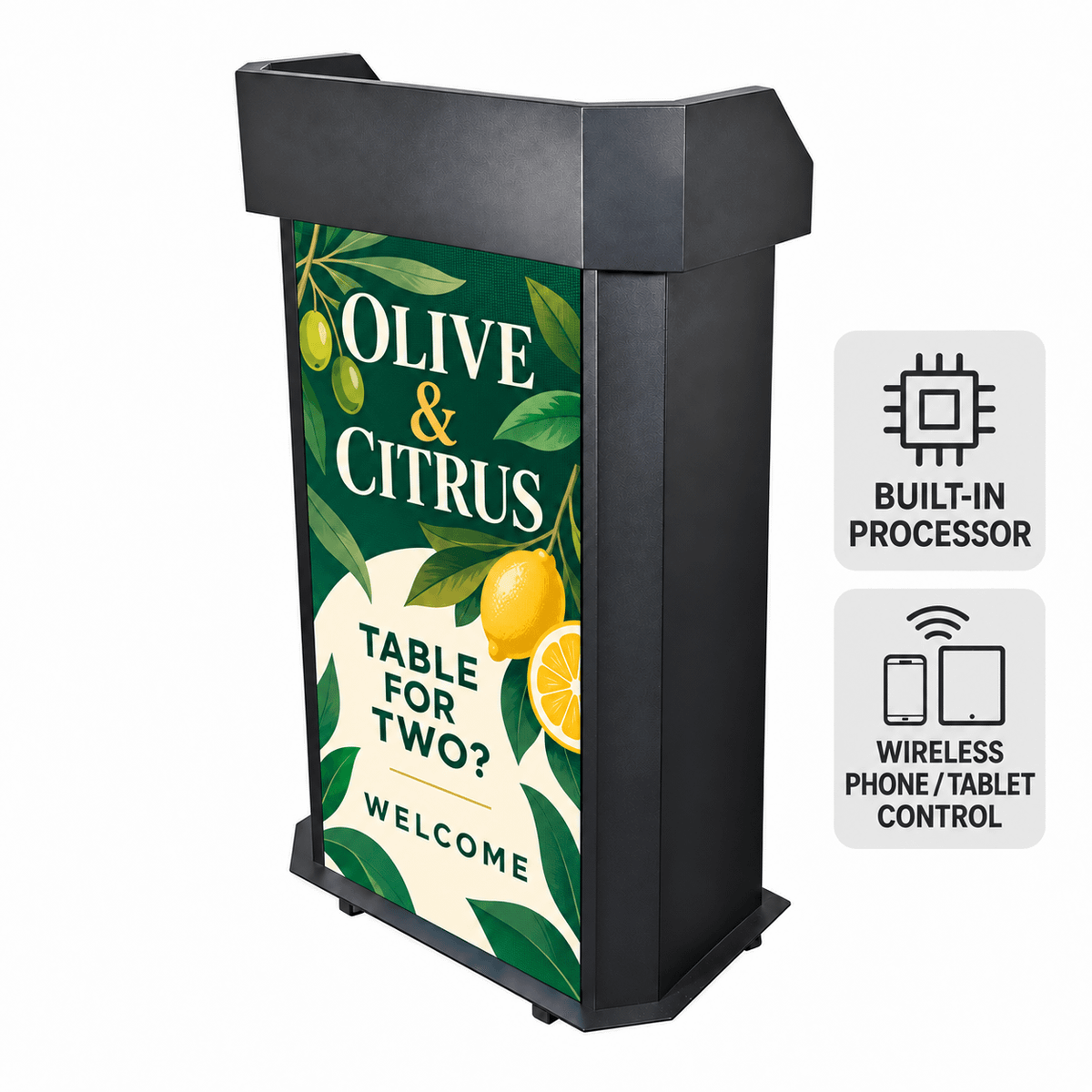 Clutch CL-VLECTERN-ST LED Video Lectern Main View