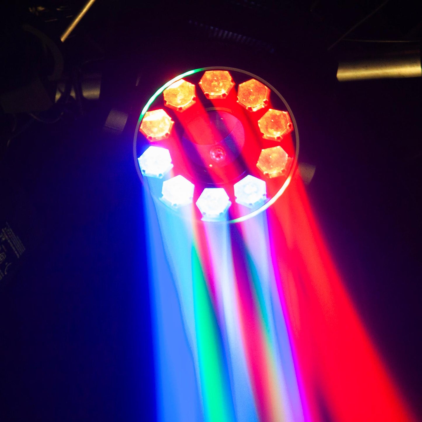 Clutch SKY-STORM RGBW LED Moving Head Motion Beam Light Fixture