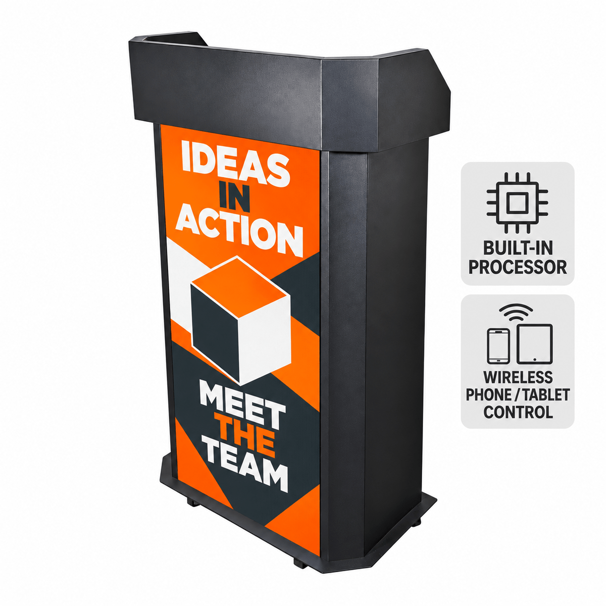 Clutch CL-VLECTERN-ST LED Video Lectern Main View