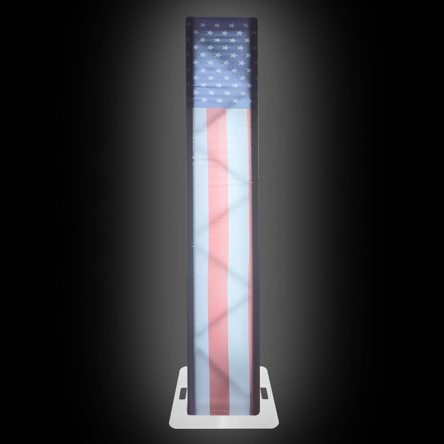 USA Flag Scrim Lycra Box Decor Sleeve Cover Fits up to 6.56 FT Truss Segment