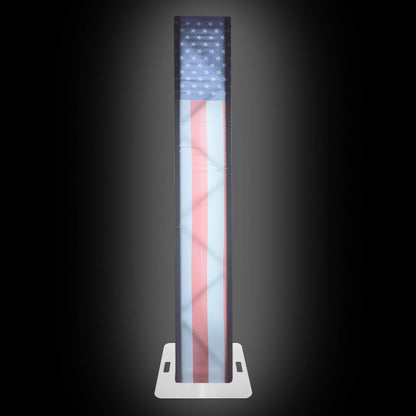 USA Flag Scrim Lycra Box Decor Sleeve Cover Fits up to 9.84 FT Truss Segment