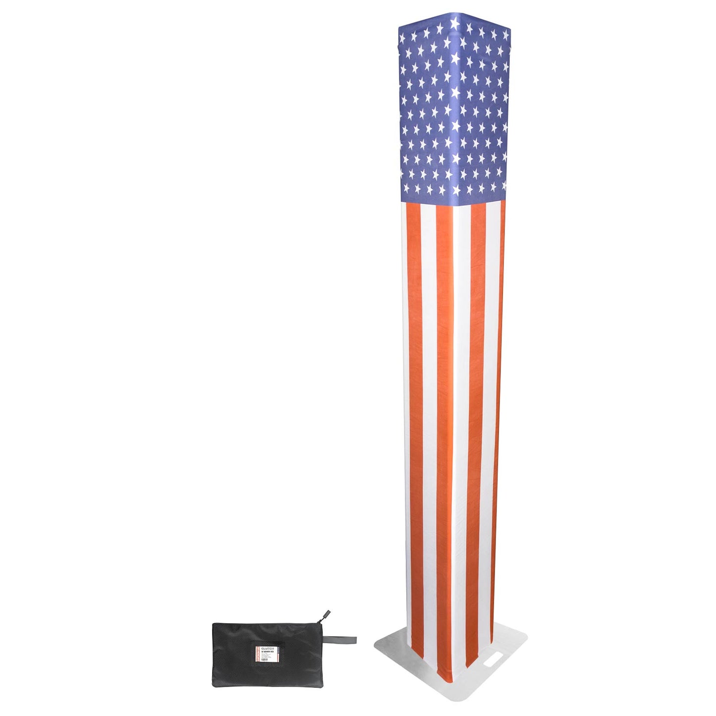 USA Flag Scrim Lycra Box Decor Sleeve Cover Fits up to 9.84 FT Truss Segment